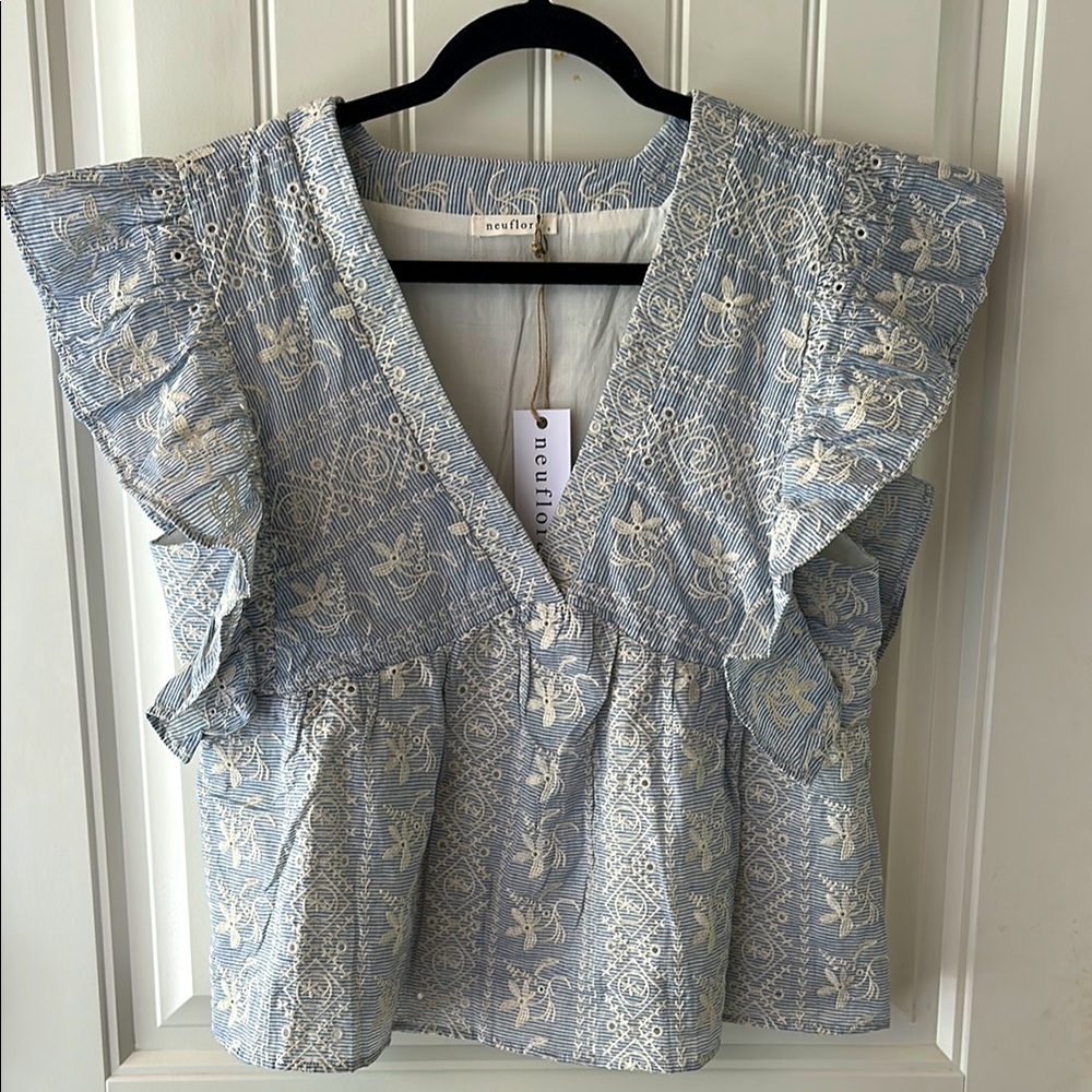 Neuflora Cassidy Blouse NWT